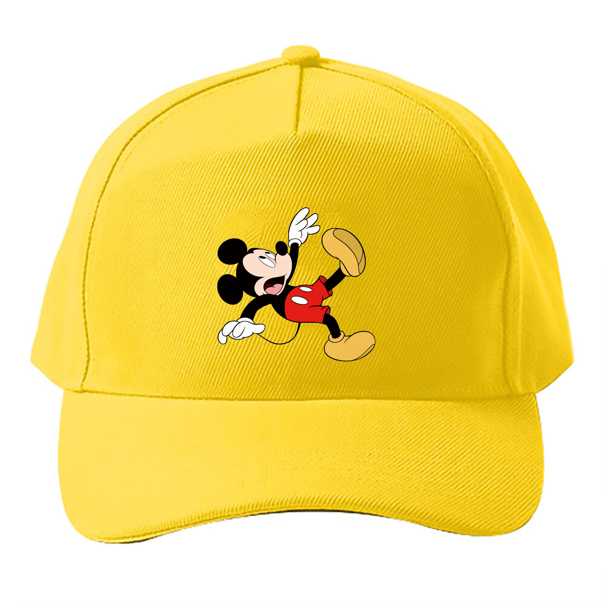 （画像用） ミッキーマウス Mickey Mouse ベースボールキャップ 綿100％ 男女兼用 帽子 スポーツ
